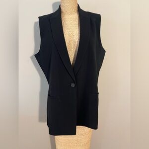 Tahari dark navy Sleeveless Vest